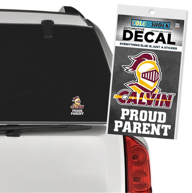 Calvin University Proud Parent Decal
