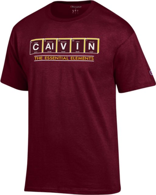 Calvin University Elements Short Sleeve T-Shirt