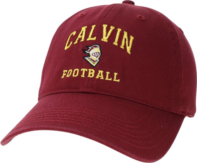 Calvin University Football Relaxed Twill Adjustable Hat