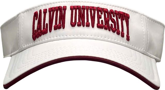 Calvin University Knights Adjustable Twill Visor