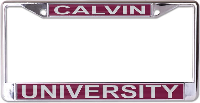 Calvin University License Plate