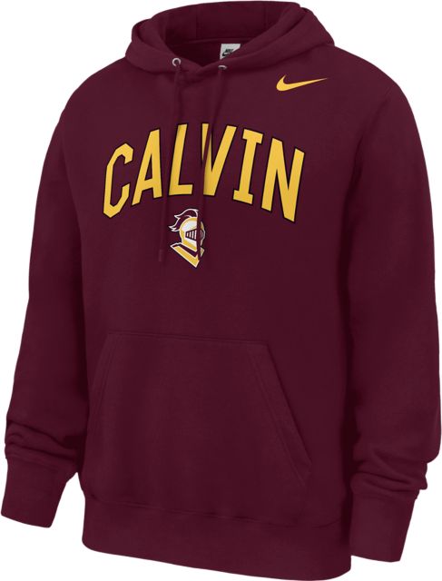Calvin University Knights Club Fleece Pullover Hooded Sweatshirt