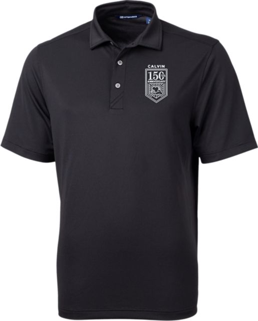 Calvin University 150th Anniversary Eco Pique Polo