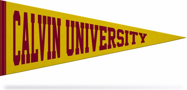 Calvin University 12" x 30" Pennant