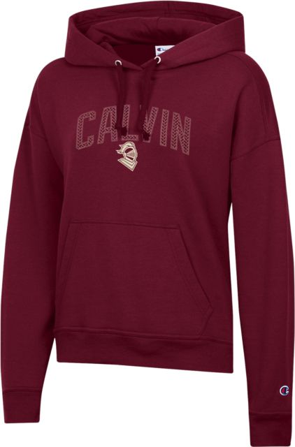 Calvin University Women's Powerblend Hooded Sweatshirt