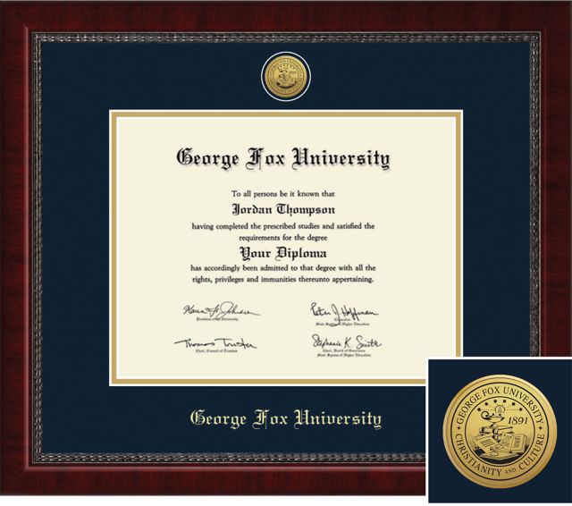 Church Hill Classics Engraved Diploma Frame. Bachelors. - ONLINE ONLY