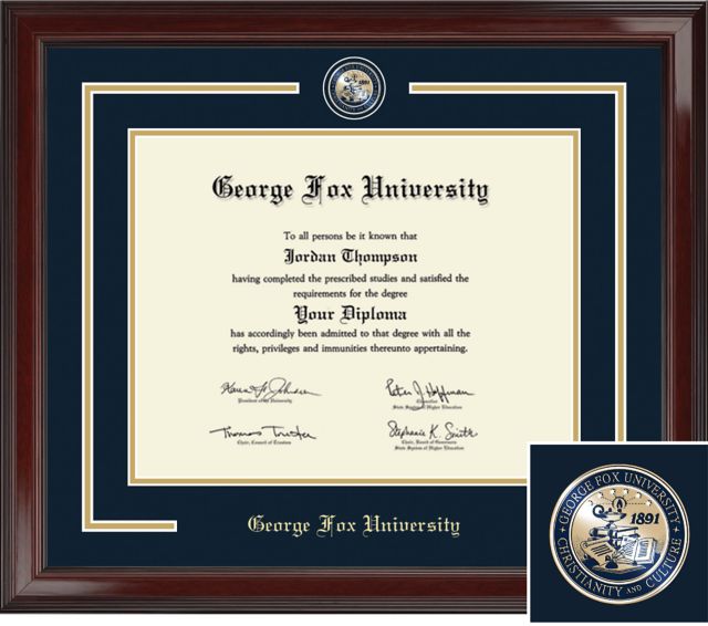 Church Hill Classics, Showcase,11x14, Masters, PhD Diploma Frame - ONLINE ONLY