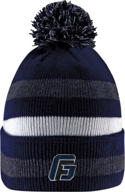 George Fox University Knit Cuff Pom Hat