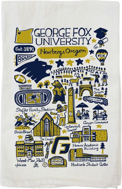 George Fox University Kitchen Towel