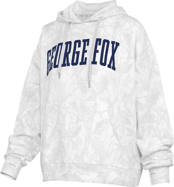 George Fox University Women's Camo Hooded Sweatshirt