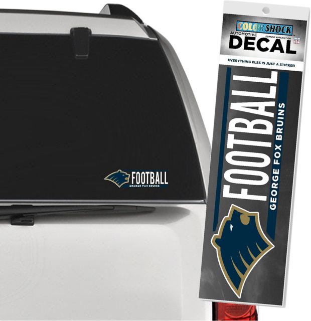 George Fox University Football Decal