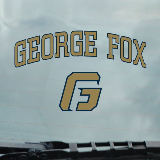 George Fox University Cling Decal