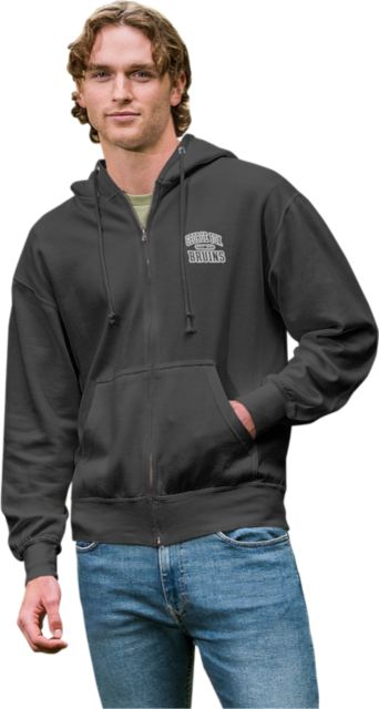 George Fox University Bruins Full Zip Hooded Sweatshirt