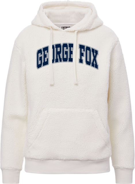 George Fox University Women's Sherpa Hooded Sweatshirt