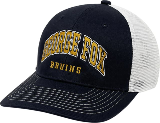 George Fox University Bruins Structured Mesh Snapback Cap
