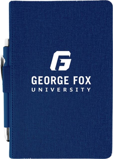 George Fox University Journal with Pen
