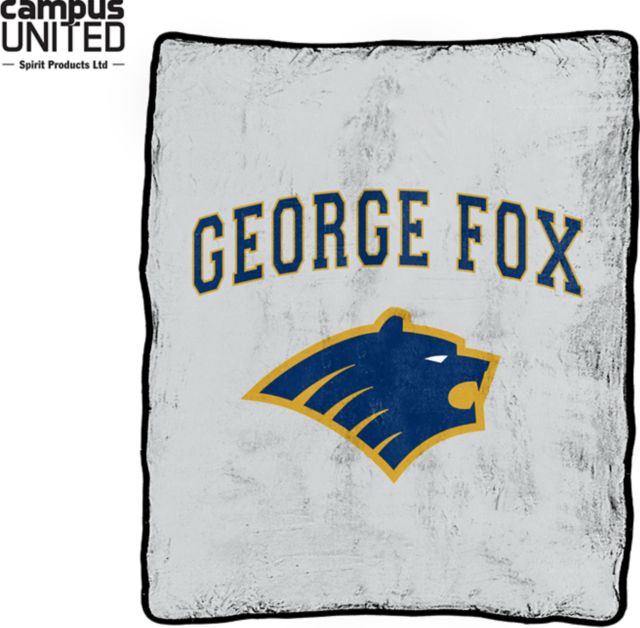George Fox University Bruins Silk Touch Throw Blanket