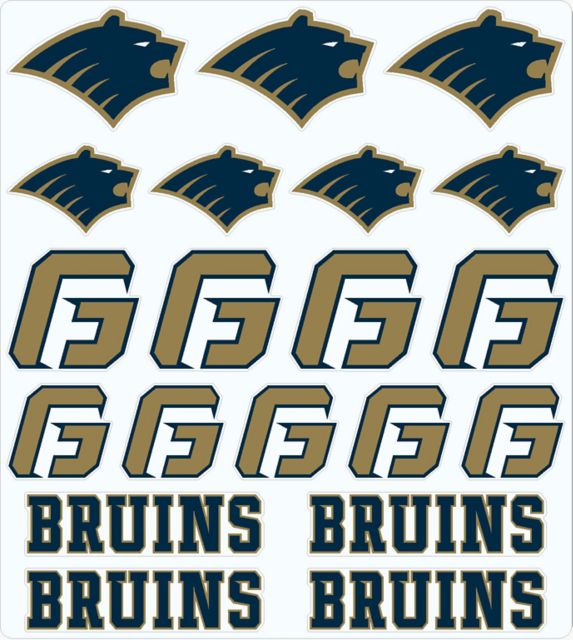 George Fox University Bruins Sticker Sheet