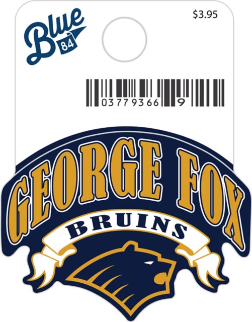 George Fox University Bruins Mini Sticker