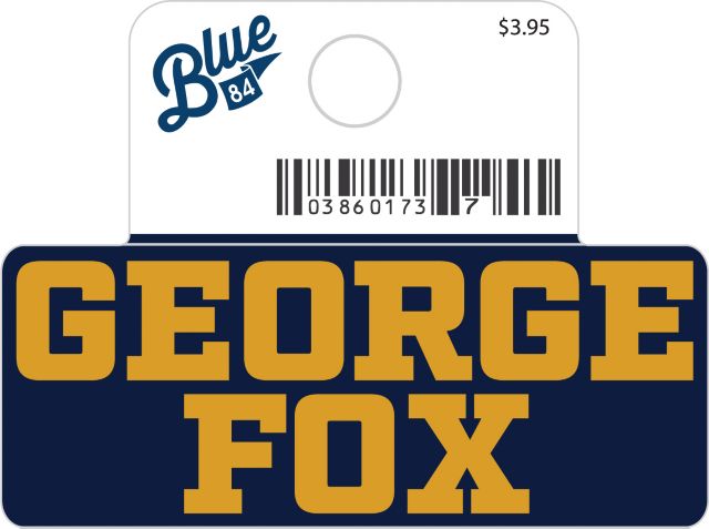George Fox University Mini Sticker