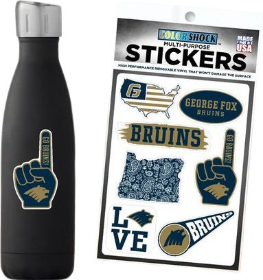 George Fox University 7.5'' x 7.5'' Sticker Sheet