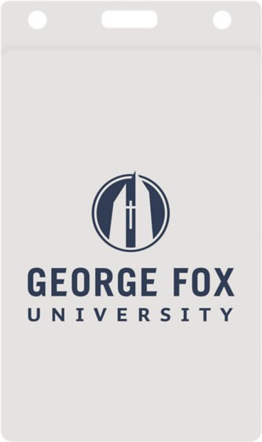 George Fox University Thumb Notch Card Guard
