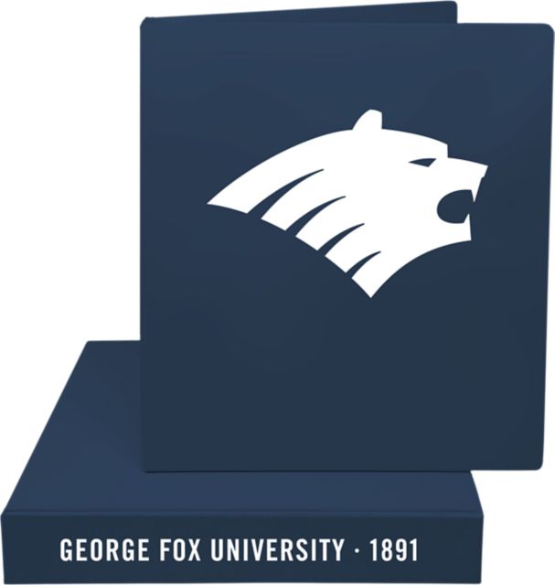 George Fox University 1.5'' Vinyl Binder