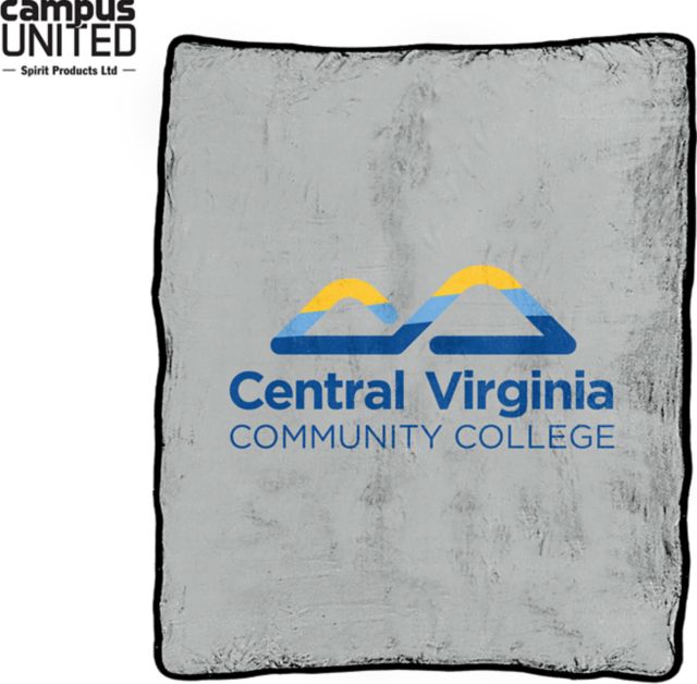 Central Virginia Community College Silk Touch Throw Blanket