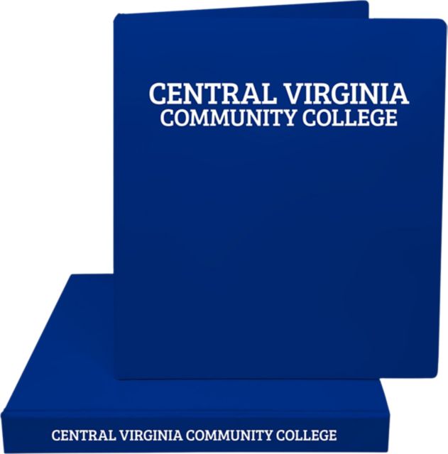 Central Virginia Community College 1'' Vinyl Binder