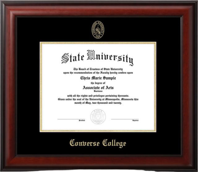 Converse University 11 in. x 8.5 in. Diploma Frame