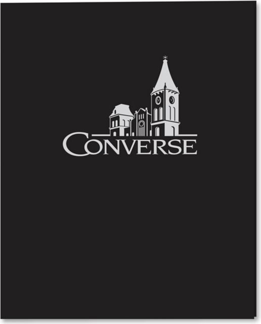Converse University 2 Pocket Laminated Folder