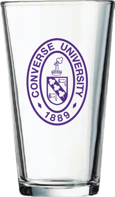 Converse College 16 oz. Drink Glass