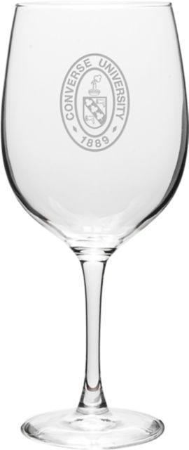 Converse University 19 oz. Wine Glass
