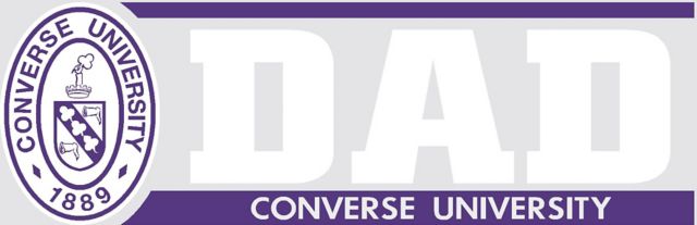 Converse College Dad Decal