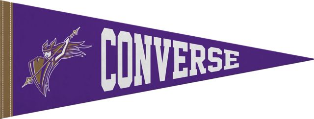 Converse University 9"X24" Full Color Pennant