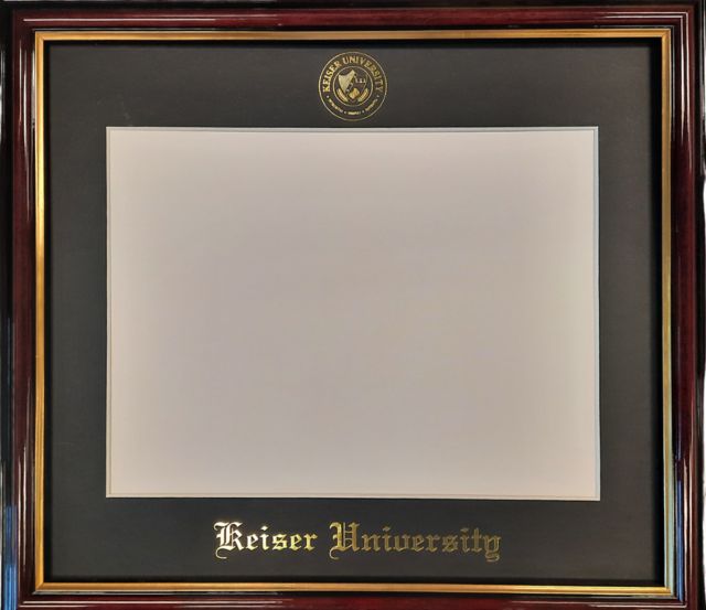 Keiser University Diploma Frame