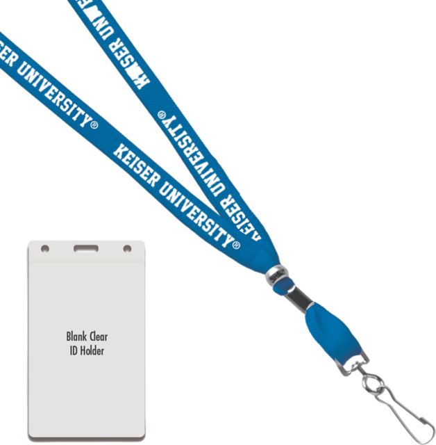 Keiser University Card Dispenser Lanyard