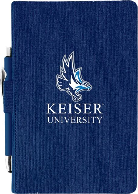 Keiser University Journal with Pen