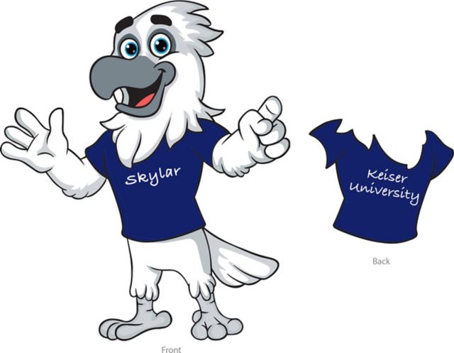 Keiser University 4'' Skylar Squishy