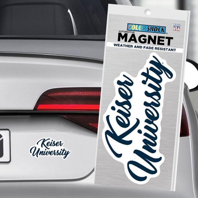 Keiser University Seahawks 4" x 4" Magnet