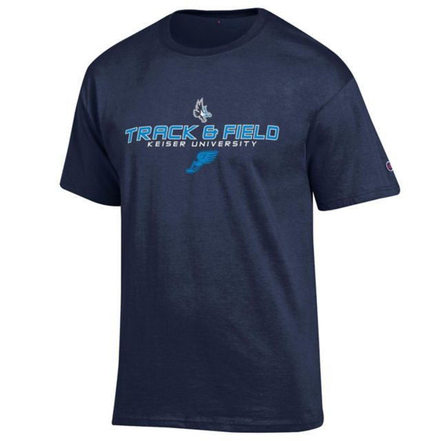 Keiser University Seahawks Track Short Sleeve T-Shirt