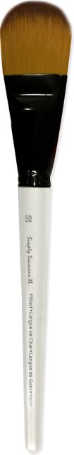 SIMPLY SIMMONS XL BRUSH STIFF SYNTHETIC FILBERT 50