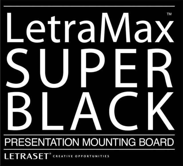 Super Black Presentation & Mounting Boards @ Raw Materials Art Supplies