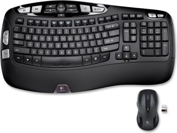 Logitech Wireless Wave Keyboard/Mouse Combo MK550 - ONLINE ONLY