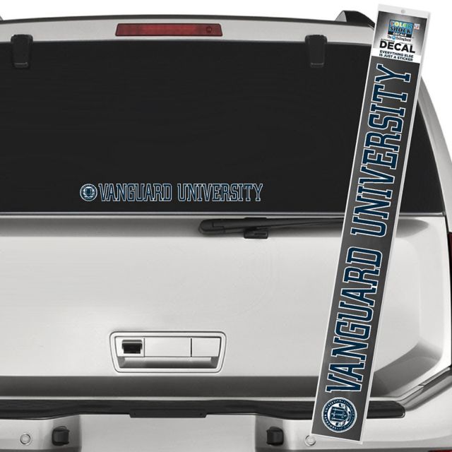 Vanguard University Strip Decal