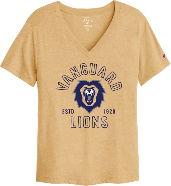 Vanguard University Lions Women's V-Neck Short Sleeve T-Shirt