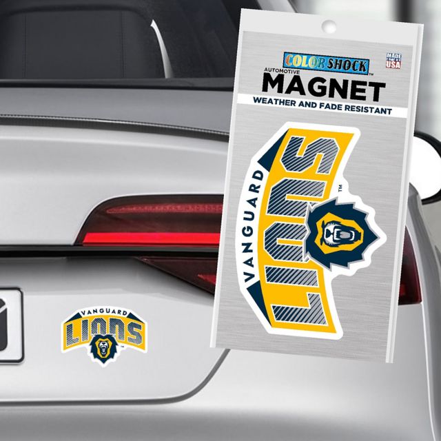 Vanguard University 4x4 Small Lions Magnet