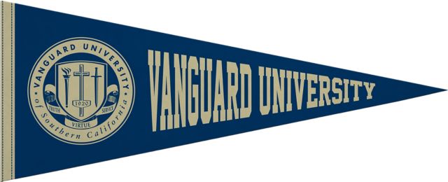 Vanguard University 12x30 Pennant