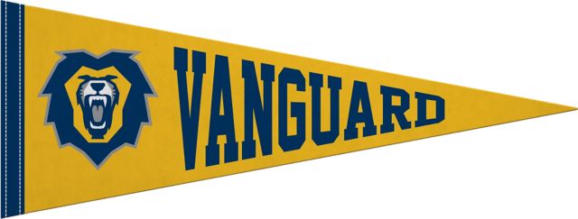 Vanguard University 9"X24" Full Color Pennant