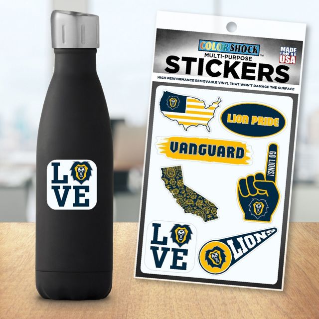 Vanguard University 7.5'' x 7.5'' Sticker Sheet